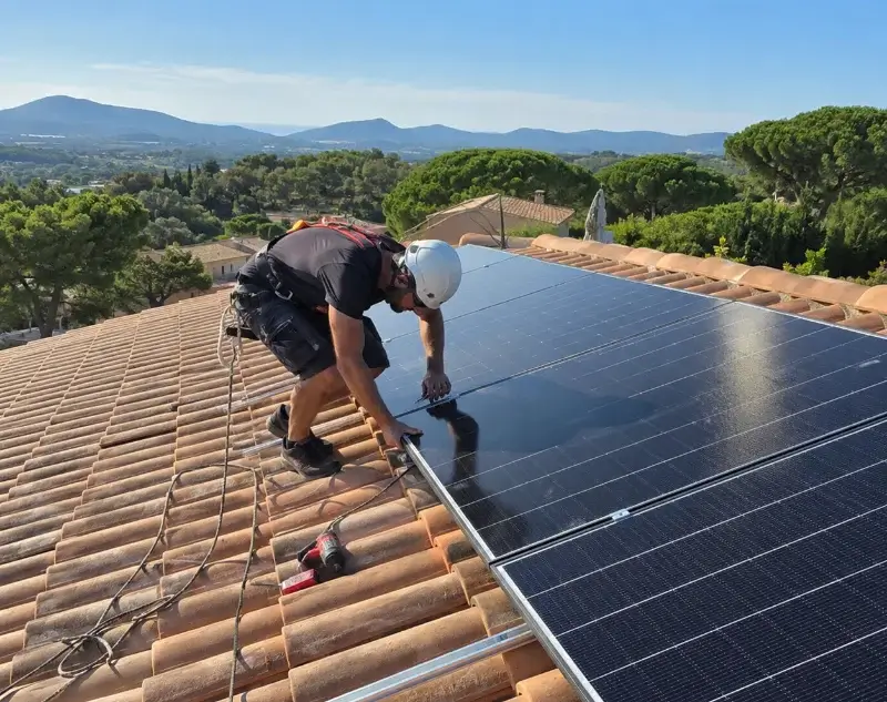 Installateur panneaux solaires Lugos — pose photovoltaïque sur toiture