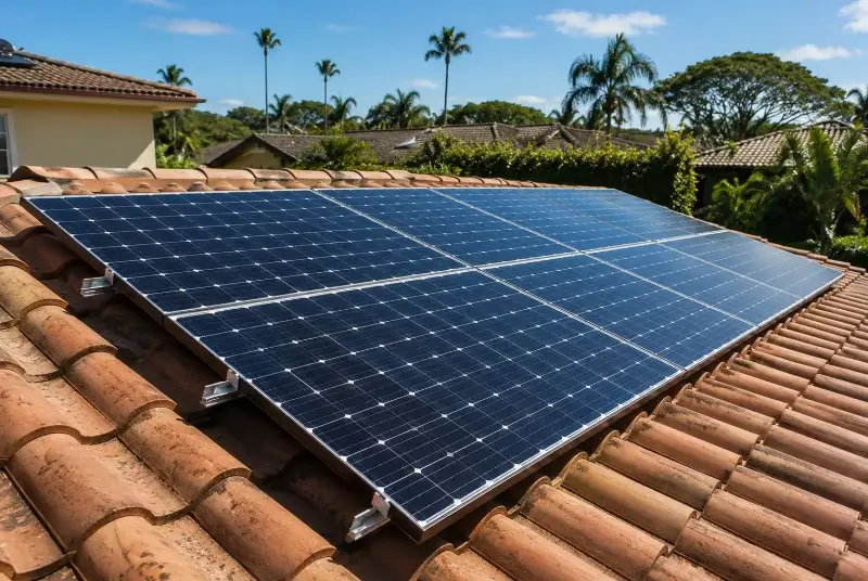 Installation de panneaux solaires à Lugos